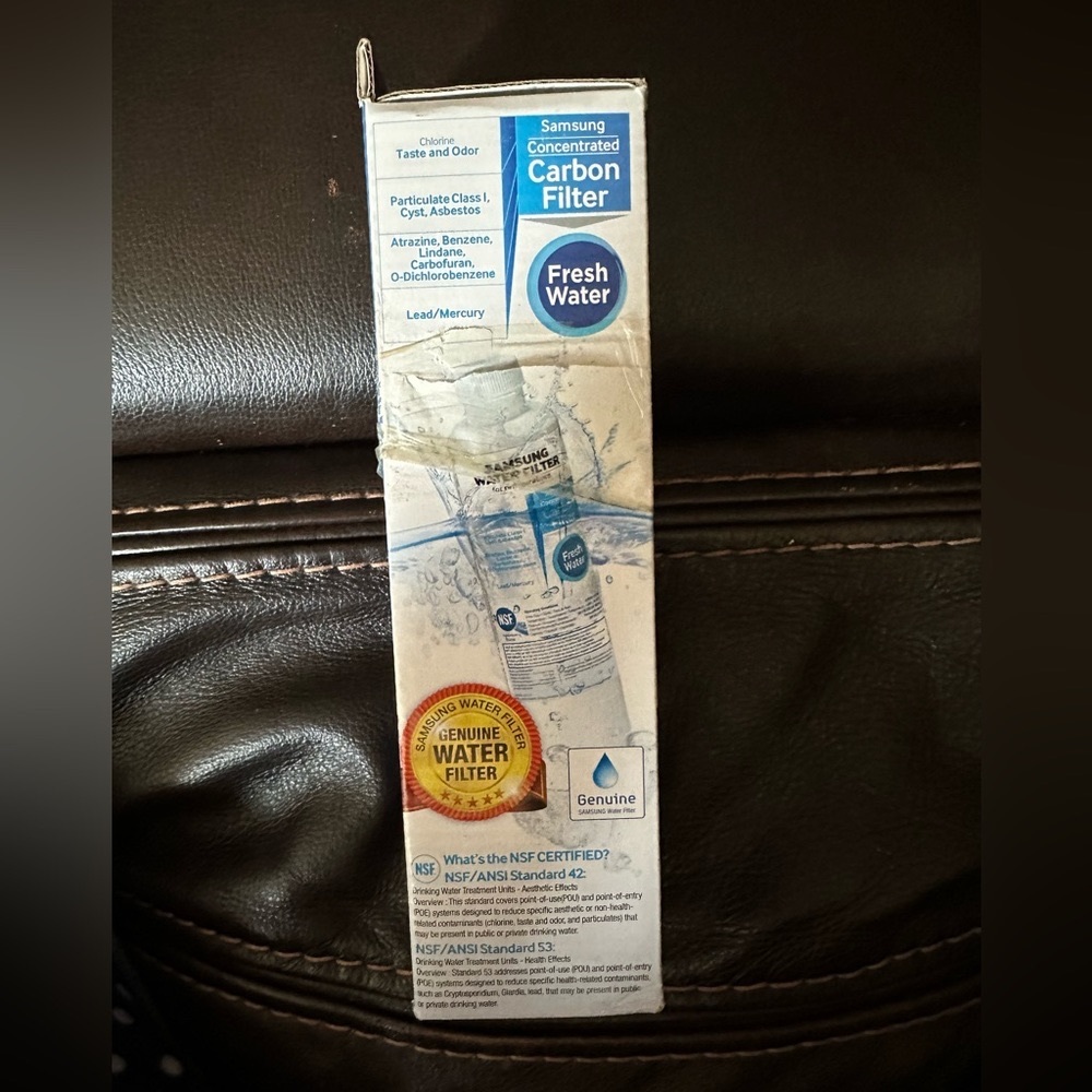 One, Samsung Refrigerator original Samsung HAF-CIN/EXP Water Filter-NEW